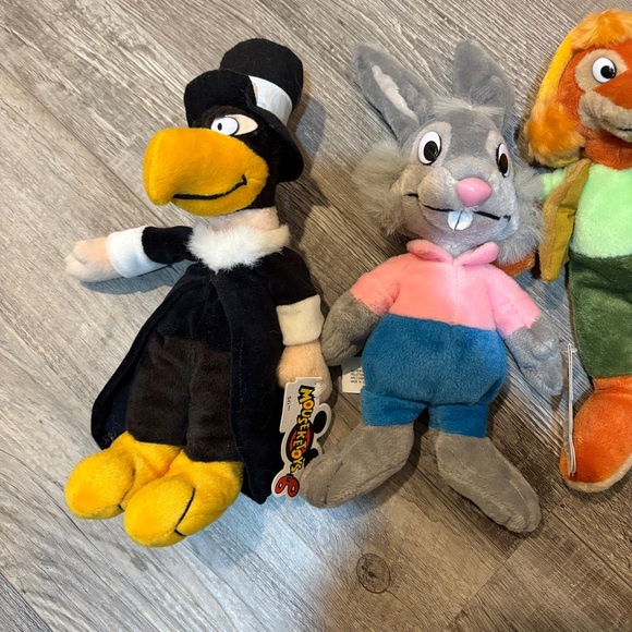 VINTAGE NWT Splash Mountain Brer Bean Bag Stuffed Animals - Picture 2 of 6